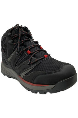 Propet Men's Veymont Boots Black/Red - Medium